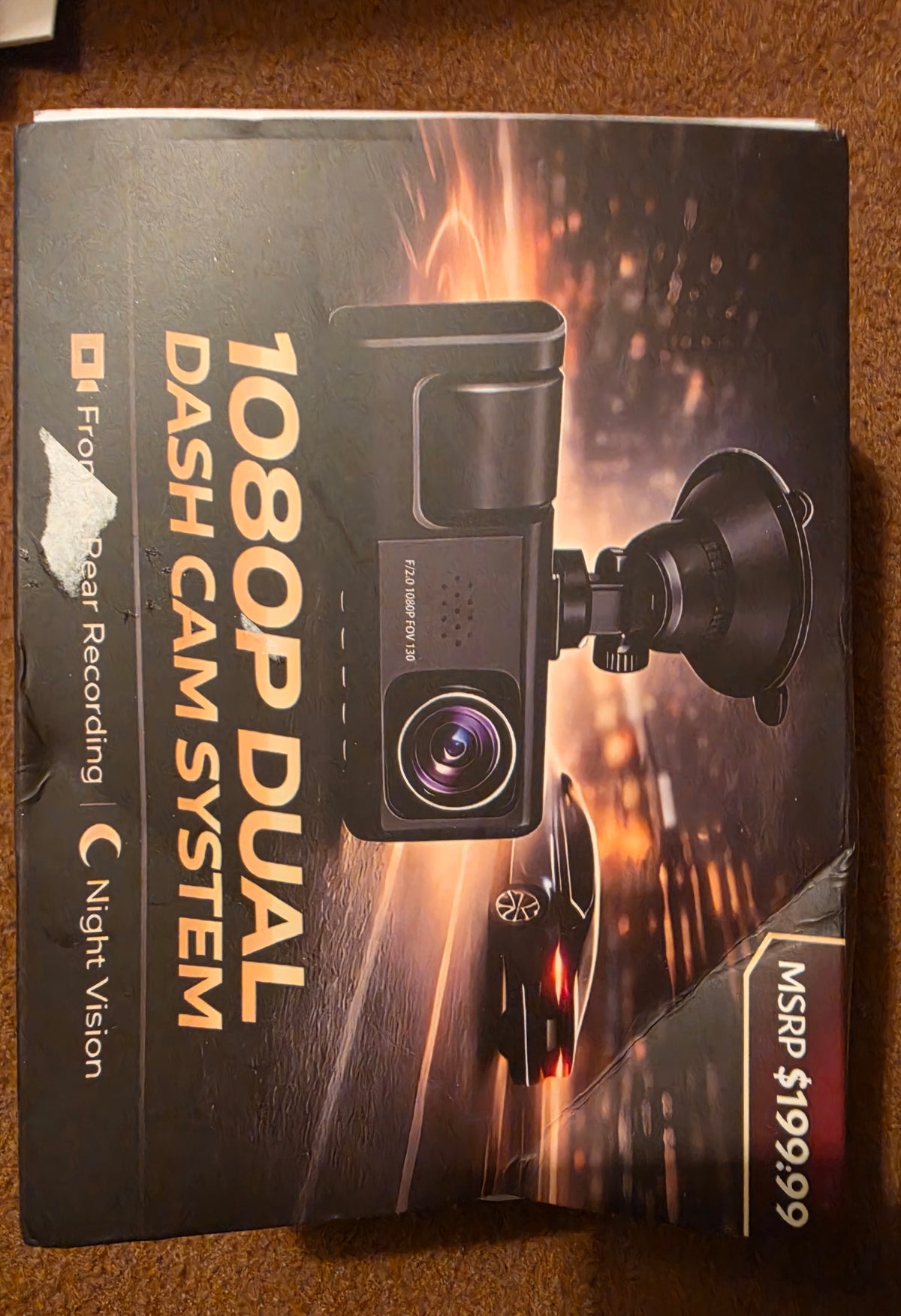 GuardVue 1080P Dual Dash Cam System